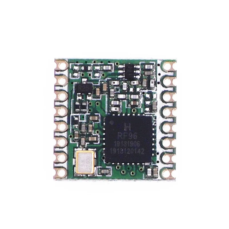 

RFM95W 20dBm 100mW 868Mhz 915Mhz DSSS spread spectrum wireless transceiver module SPI SMD lora module