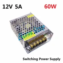 60W 12V 5A Switching Power Supply font b Factory b font Outlet SMPS Driver AC110 220V