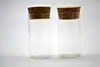 50pcs 27*50mm High quality Hot Fashion Small Glass tube Cute Mini Wishing Cork Stopper Glass Bottles test Vials Jars Containers 3