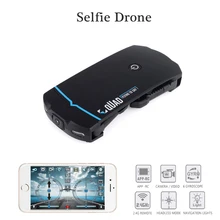 Mini Selfie Drone Phone Control Foldable Quadcopter Micro RC Toy with HD Camera VS JY018 JXD 523 as Christmas gift