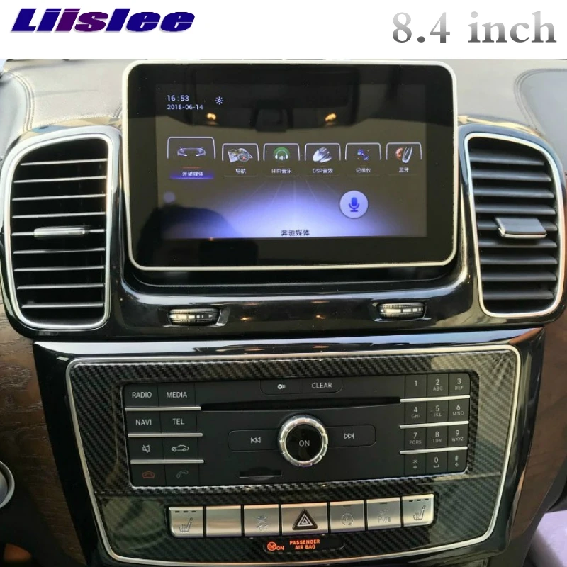 Flash Deal For Mercedes Benz MB GLE ML M Class W166 2015~2018 Liislee Car Multimedia Player NAVI CarPlay Adapter Car Radio GPS Navigation 5