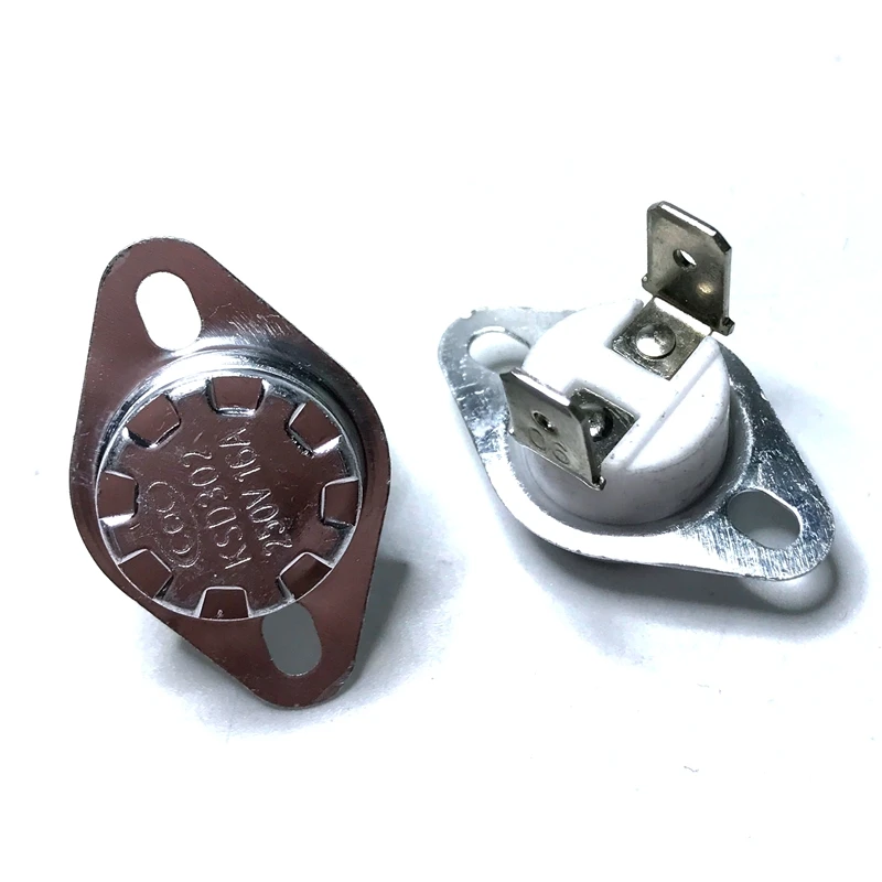 KSD302 175℃ Normally Temperature Control Thermostat Thermal Switches16A N