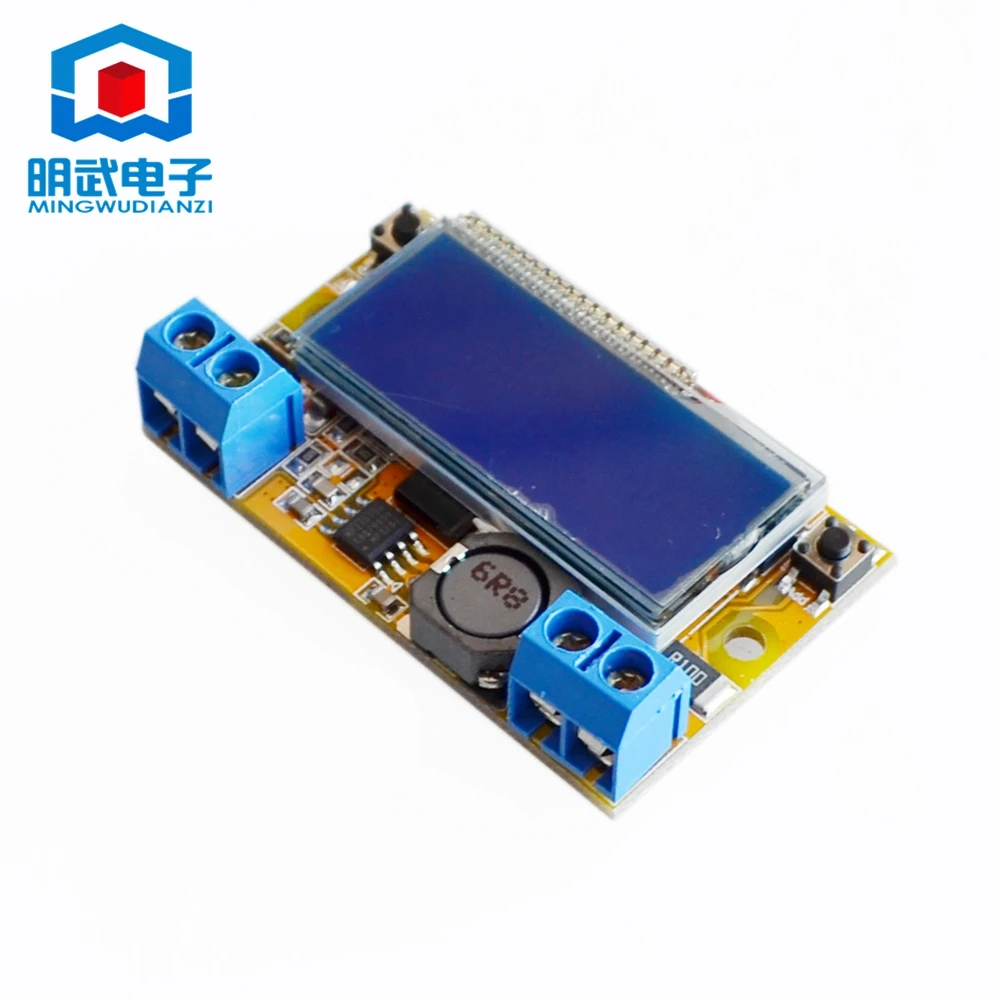 

Liquid Crystal Displays DC-DC Step-Down Buck Converter Power Supply Adjustable Push Button Module with LCD Display 5-23V 3A