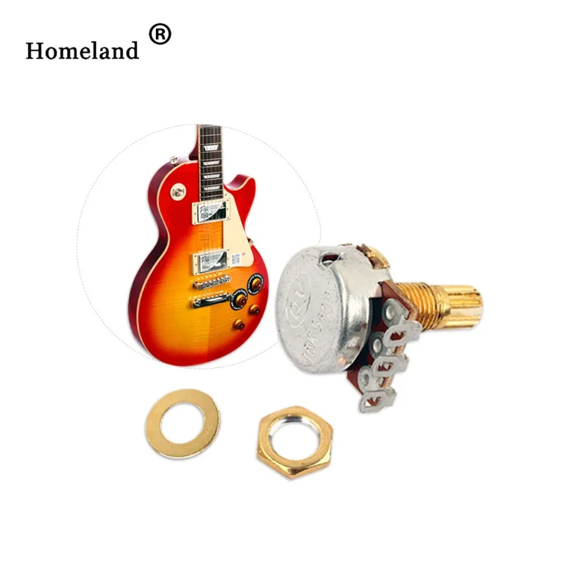 Guitar Accessories 5pcs B500k Ohm Audio Mini Pots Guitar Potentiometer