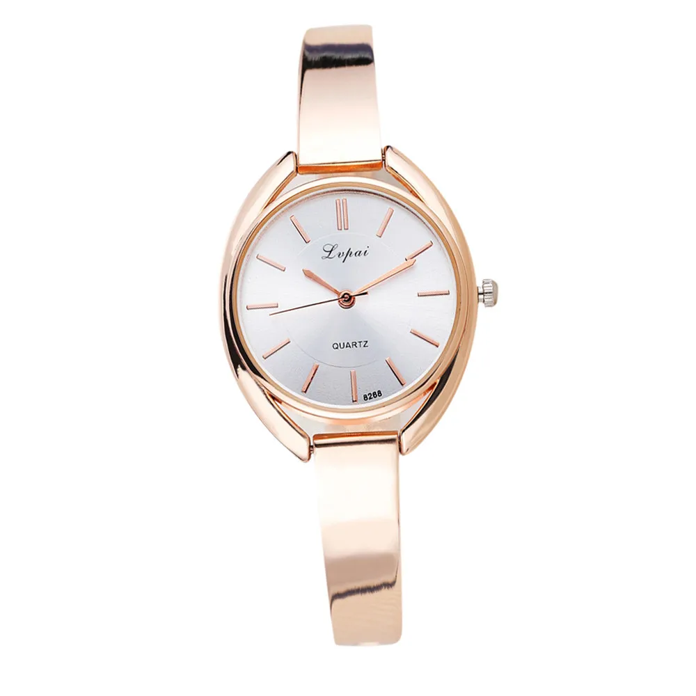

LVPAI Stainless Steel Watches Women Fashion Roman Numerals Quartz Wrist Watch Ladies Dress Clock Women Reloj Relogio Montre #Zer