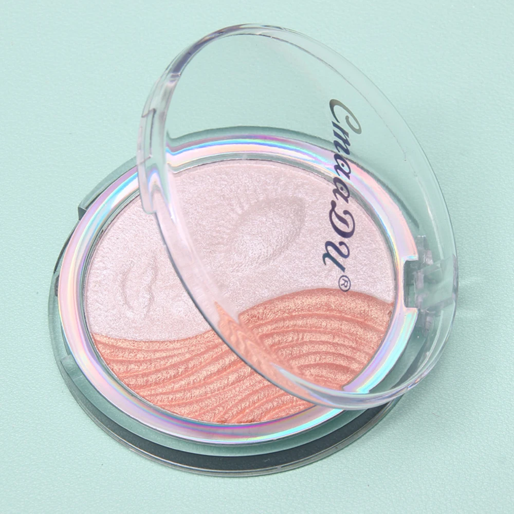 

Smile Highlighter Palette Makeup Face Contour Powder Bronzer Makeup Palette Professional Illuminator Highlighter Cosmetics