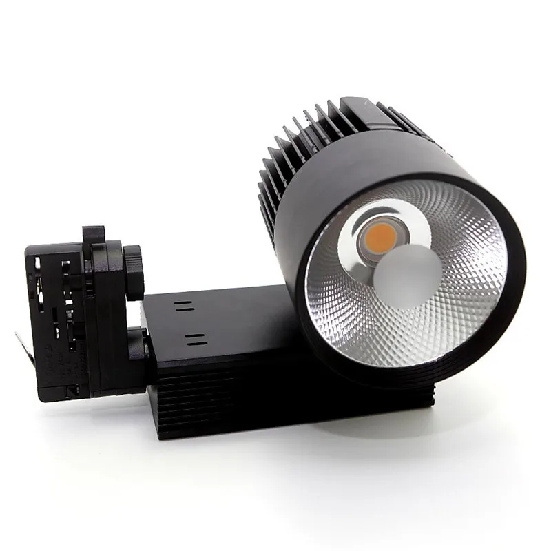 Трековый светодиодный светильник 4 провода 3 фазы 35 Вт|track lamp|led tracking lampcob led track |