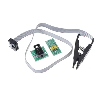 

SOIC8 SOP8 Test Clip For EEPROM 93CXX/25CXX/24CXX In-circuit Programming Set