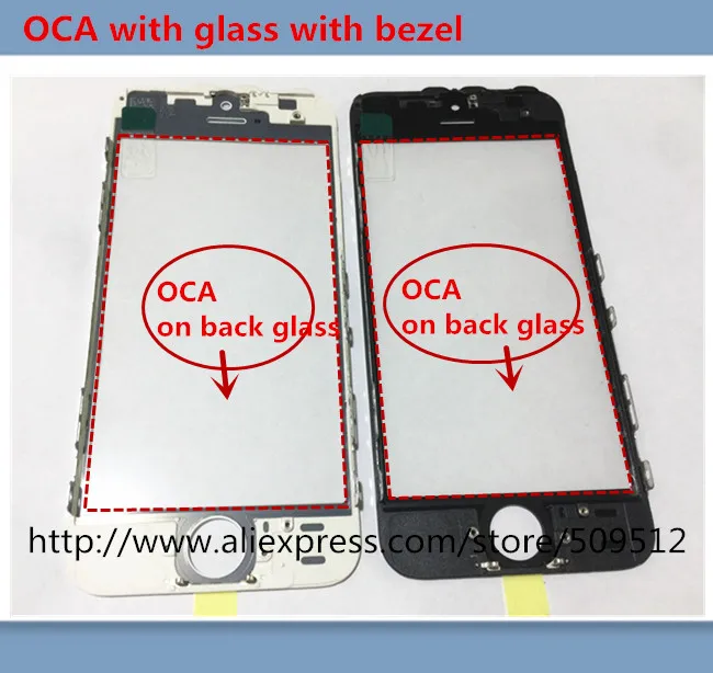 imágenes para 10 unids Buena Exterior de Cristal con el Marco Del Bisel con OCA Para el iphone 6 6 s más 7 7 más Frente de Vidrio + frame + lcd OCA reparación parte imágenes para 10 unids Buena Exterior de Cristal con el Marco Del Bisel con OCA Para el iphone 6 6 s más 7 7 más Frente de Vidrio + frame + lcd OCA reparación parte