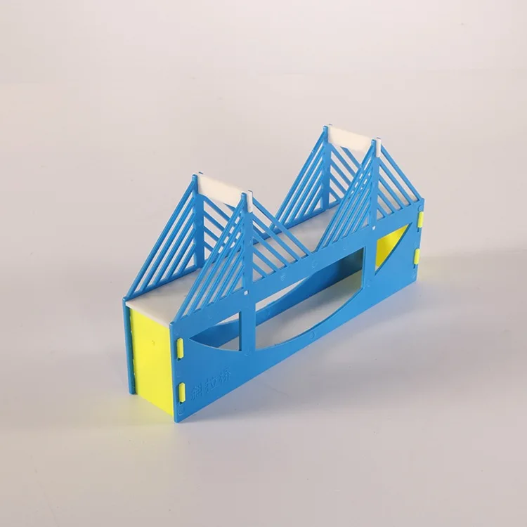 Modelo de Construção de Pontes Instrumento de Ensino de Física Ponte Truss Arch Cabo-ponte Estaiada Estrutura Modelo Kit 6 Pçs - Set 14 6 pçsset Modelo de Construção De Pontes