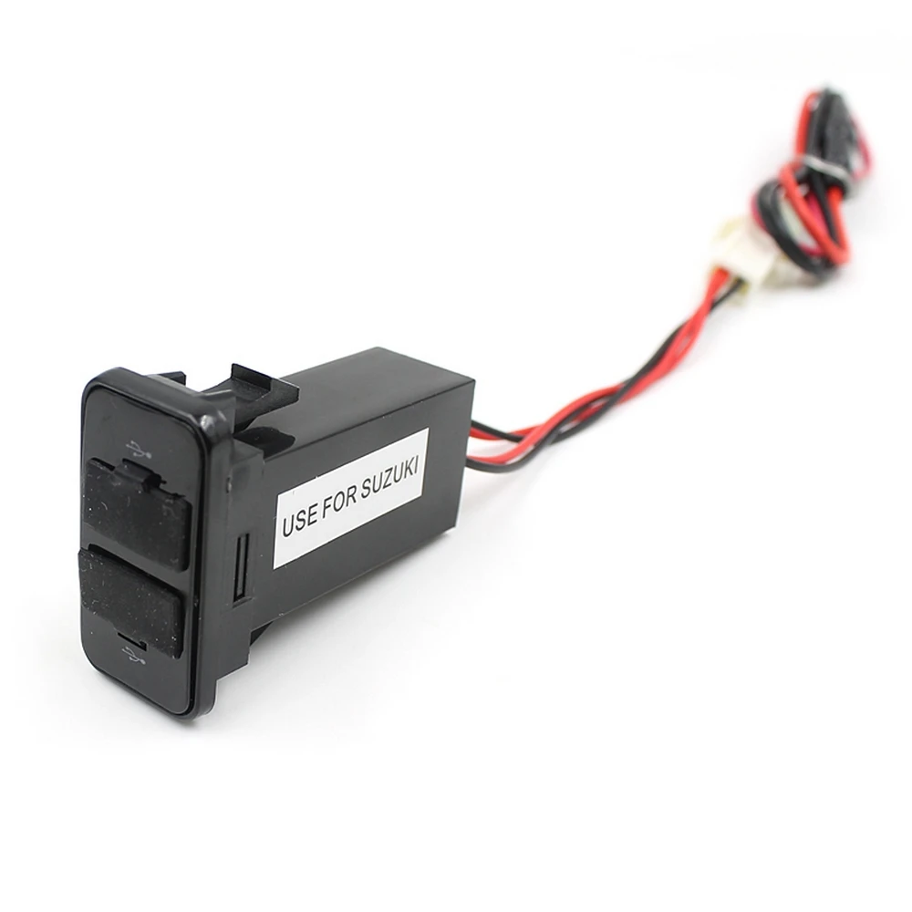 

Автомобильное зарядное устройство с двумя USB-портами, 5 В, 2,1 А