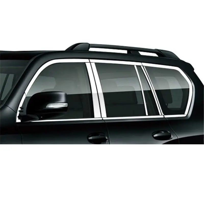 

Car Front Bumper Window Body Exterior Automovil Automobile Trim Parts 08 09 10 11 12 13 14 15 16 17 18 19 FOR Toyota Prado