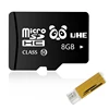 Black Microsd SD 32GB memory card 64GB tf cards 4GB 8GB 16GB flash microsd with card reader mini gift ► Photo 2/6