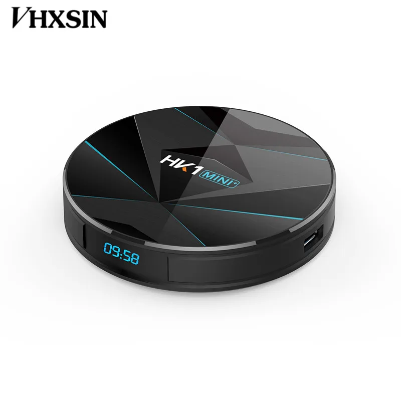 VHXSIN 2 шт./лот HK1 PLUS Мини Смарт ТВ коробка Android 9 0 RK3318 4 Гб RAM 64 ROM 4G/5G|ТВ-приставки и