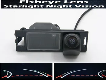 

1080P Fisheye Trajectory Tracks Car Rear view Reverse Camera For Hyundai Tucson IX35 2005 2006 2007 2008 2009 2010 2011 2012