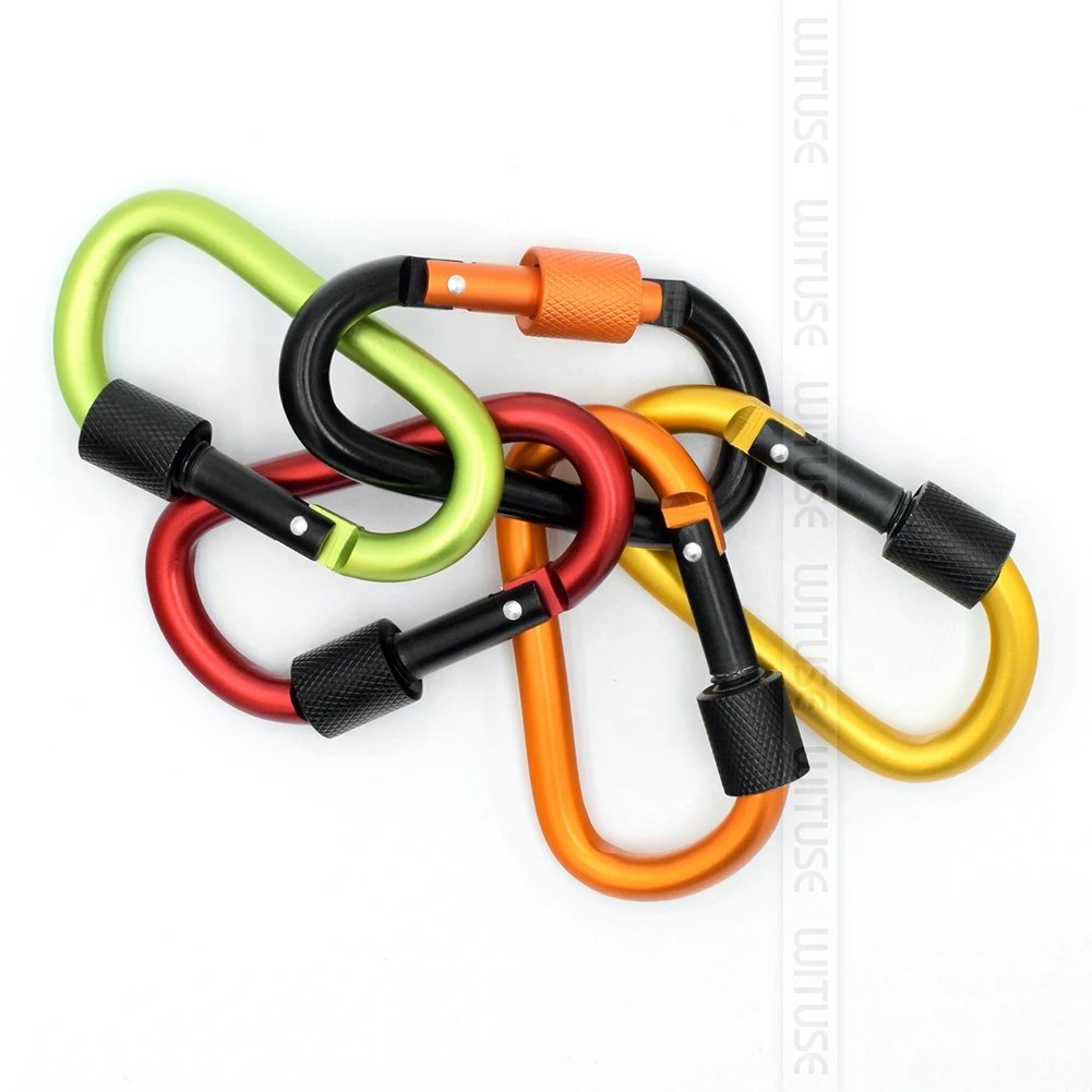 Harga D Cincin Keychain Tas Belanja Carabiner Klip Stroller Pram Buggy Klip Membawa Klip Tas Kait Mimpi Bayi Gantungan Logam klip