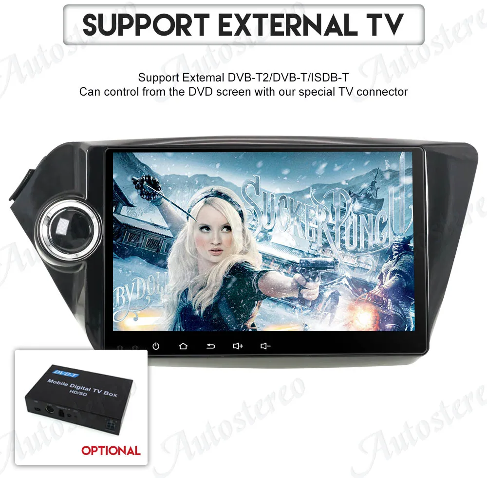Cheap Android 9 Max 64GB Car DVD Player GPS navigation For Kia K2 RIO 2010-2017 head unit multimedia player radio tape recorder stereo 2