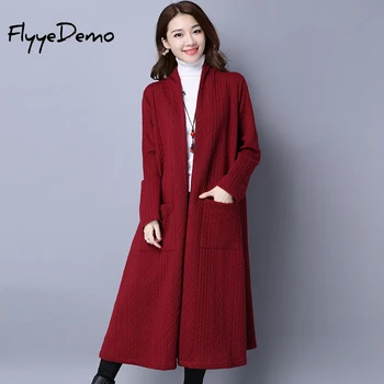 

FlyyeDemo Trench Coat for Women Cotton Linen Vintage Long Trench Coat 3D Print Women Red Black Side Slit Warm Winter Trench Coat