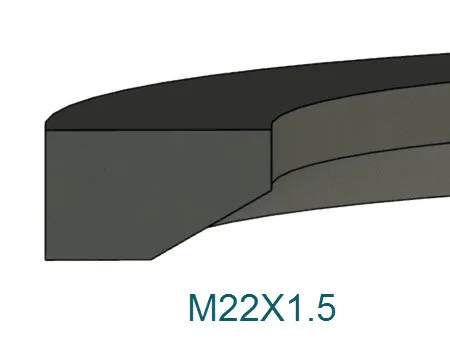 M 22X1,5 DIN3869 резьбовой разъем уплотнения, ED уплотнение, D кольцо