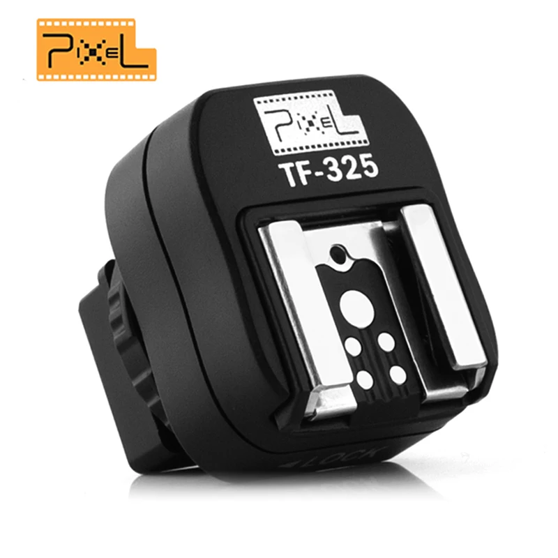 

Pixel TF-325 Hot Shoe Adapter Converter to PC Sync Socket for Sony Alpha Minolta Konica as FS-1100 FS1100