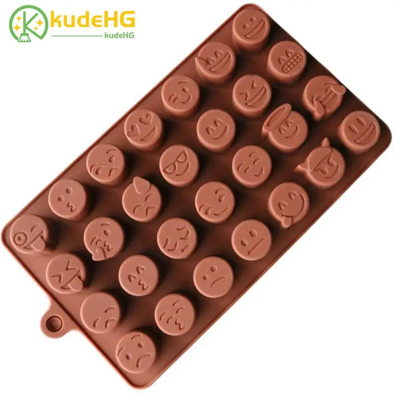 Emoji Chocolate Silicone Mold For Cake Cookies Baking Accessories Fondant Candy DIY Molds Decorating Tools23 |