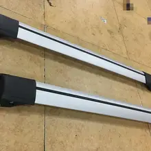 Автомобильные аксессуары, алюминиевый сплав, универсальный автомобильный багажник на крышу, перекладина, перекладина, рельсы, верхняя коробка, багаж