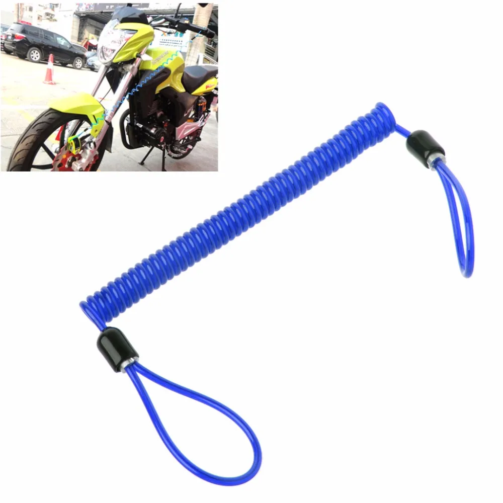 Anti-theft Security Rope Motorcycle Bike Scooter Luggage Alarm Bike Cable Lock