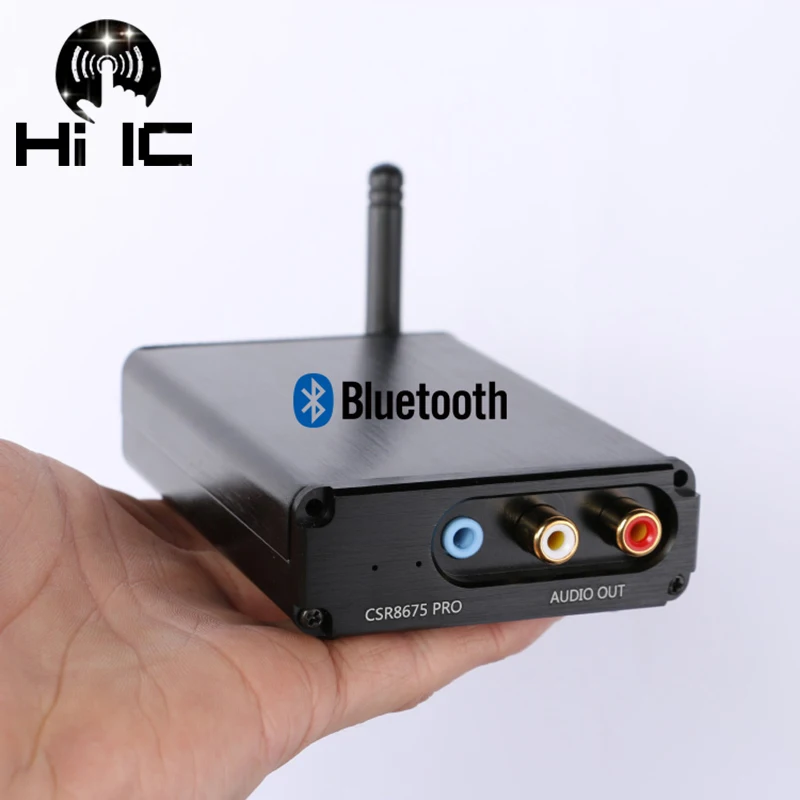 CSR8675 Bluetooth 5,0 приемник декодирование HiFi аудио Плата адаптер APTX HD беспроводной аудио модуль PCM5102 ЦАП