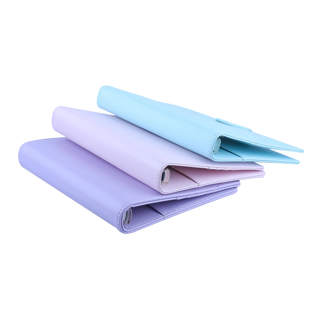 

1PC New A5 Leather Loose Leaf Refill Notebook Cover Spiral Binder Planner Replacement Cover 6 Hole Diary Notebook Shell