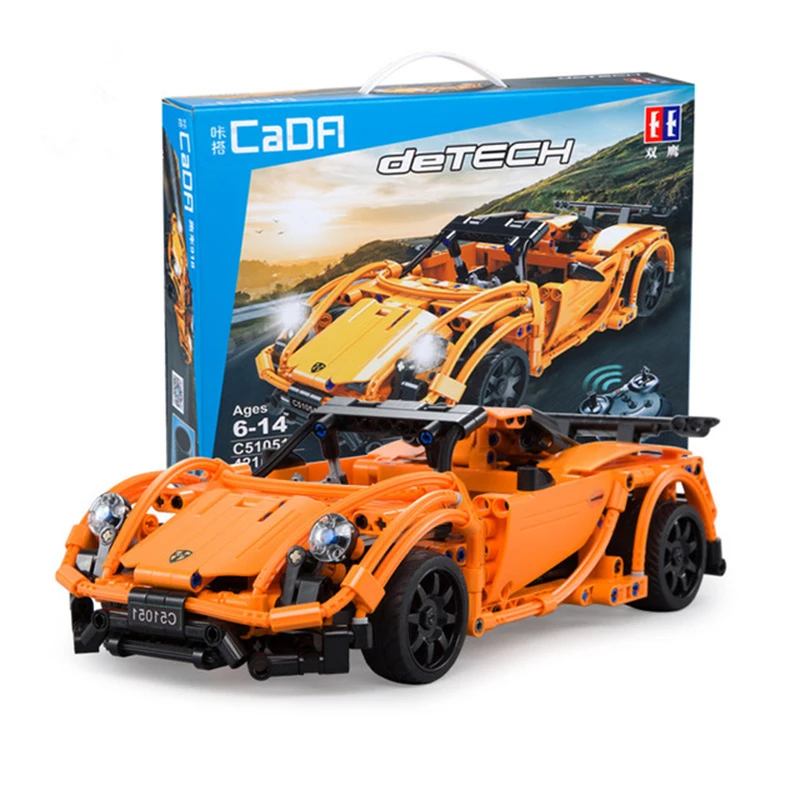 

Technic Super Sportscar RC Car 918 Model DIY Building Blocks Remote Control Cars Bricks Toy fit Legoed for Children Gifts