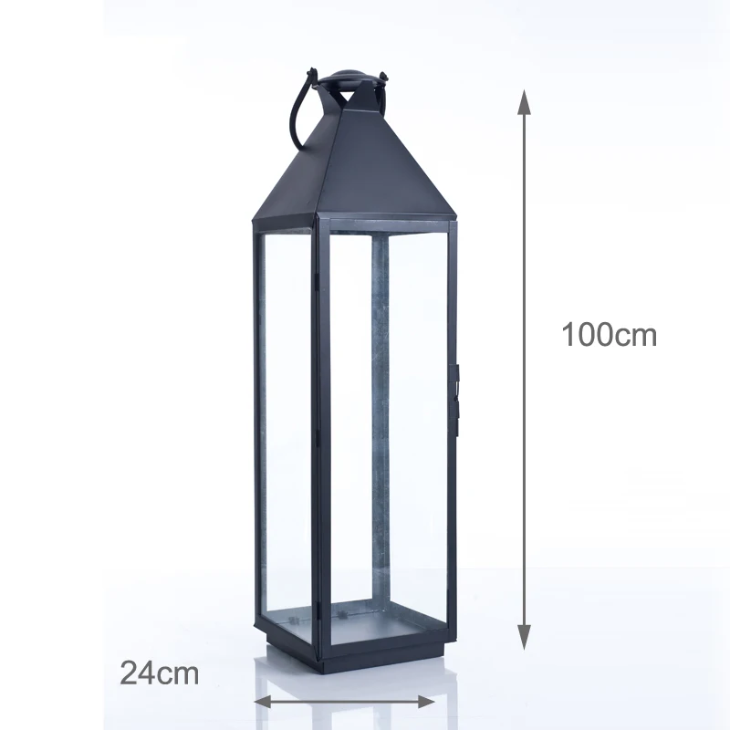 Black XL 24x24x100cm