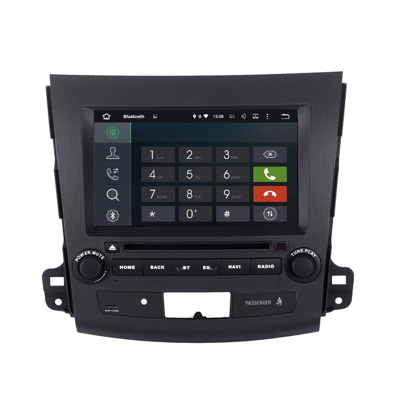 Cheap Android 8.0 car dvd gps for mitsubishi outlander 2007-2012 with Octa core PX5 4G RAM 32G ROM wifi 4g usb Auto Stereo Multimed 4
