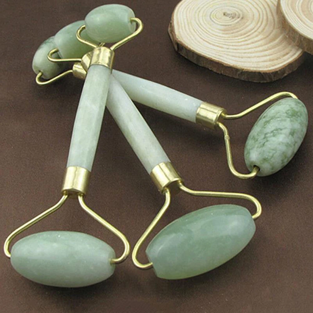 

Natural Jade Facial Slimming Roller Massage Anti Wrinkle Anti Aging Beauty Skin Care Tool Jade Roller Massage for Face