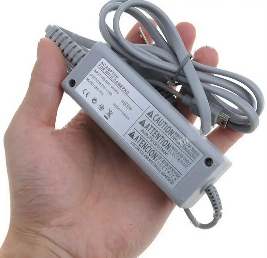

New US Type Plug Wall AC Adapter Power Charger For Nintendo For WiiU Gamepad Controller