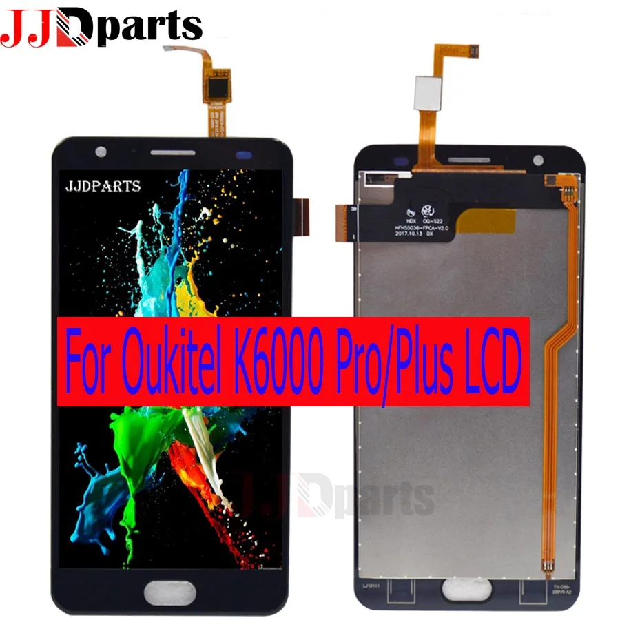 

Oukitel K6000 Pro LCD Display Touch Screen Digitizer Assembly For Oukitel K6000 Plus LCD K6000Plus K6000Pro Screen Replacement