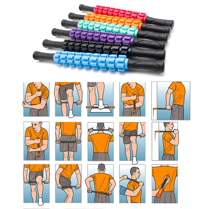 Yoga Massage Stick Body Sport Massage Tool Physical Therapy Restore