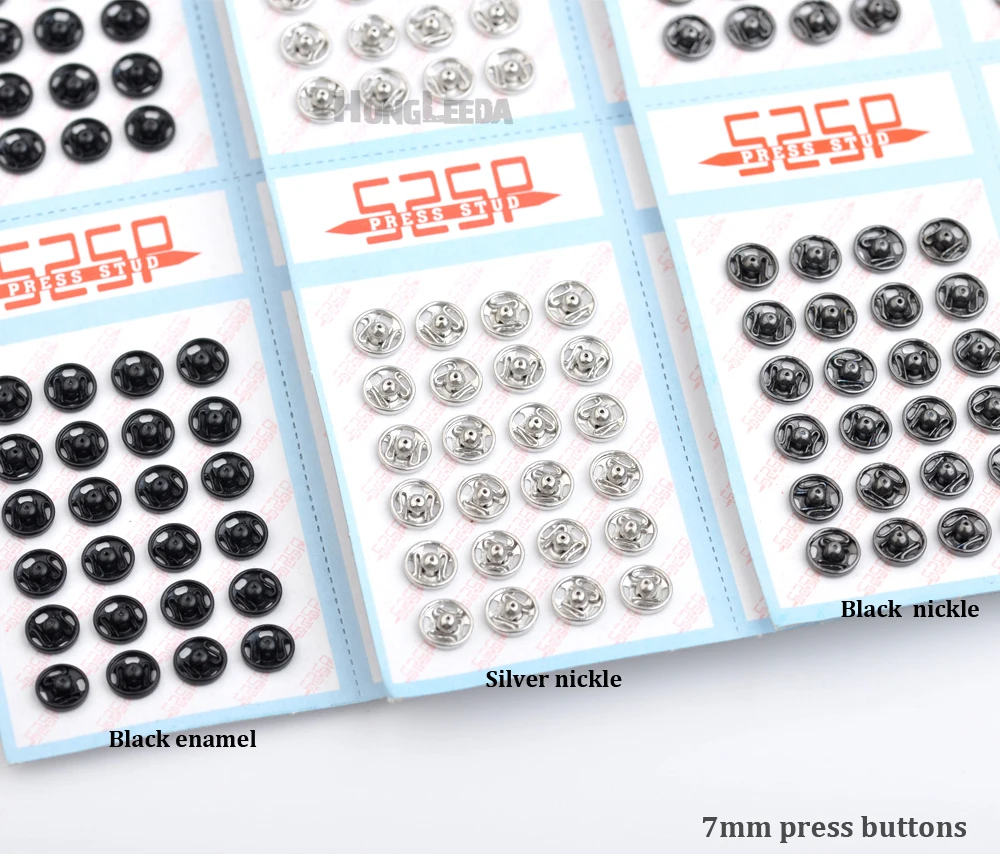 240Set Bottoni Automatici In Metallo, Bottone A Pressione In Metallo, Bottone A Pressione Da Cucire In Ottone, Bottoni A Pressione Di Fissaggio, Argen