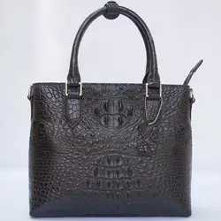 Yongliang Новая женская сумочка старый крокодиловой кожи Женская одежда из кожи крокодила женщины сумку
