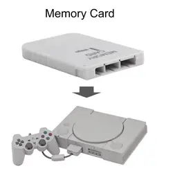 PS1 карта памяти 1 мега карта памяти для playstation 1 One PS1 PSX игра Полезная практичная доступная белая 1 м 1 Мб