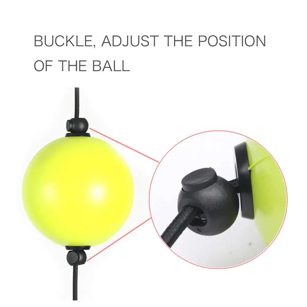 Boxing Ball Reflex Speed Training Equipment MMA Sanda Hand Eye Reaction Exercise Muay Combat Ball Fitness Double End Bag