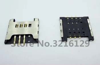 

100pcs/lot Brand New SIM card reader holder Connector for samsung I9000 S5360 I9220 N7000 i699 3520 S6358 SIM Card Slot Tray