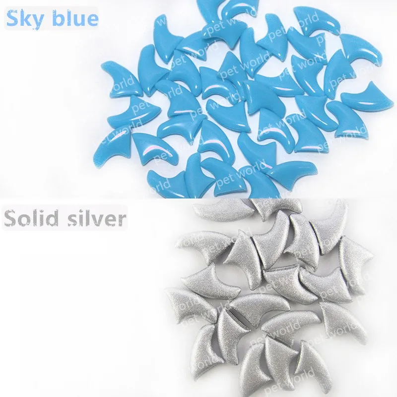 sky blue and solid silver