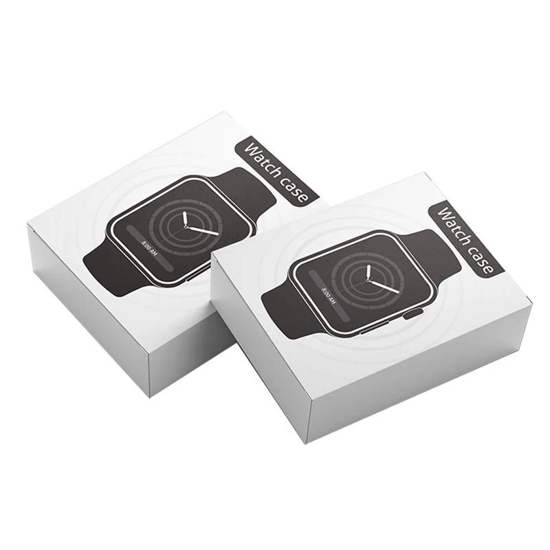 100 pcs/Lot High Class White Box For Apple Watch Case Paper Packaging for 38mm 42mm Protector Cover Coque Capa | Мобильные телефоны