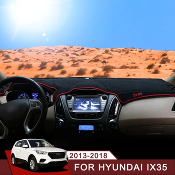 

For Hyundai IX35 2013-2016 2017 2018 LHD AccessoriesCar dashboard Avoid light pad Instrument platform desk cover Mats Carpets