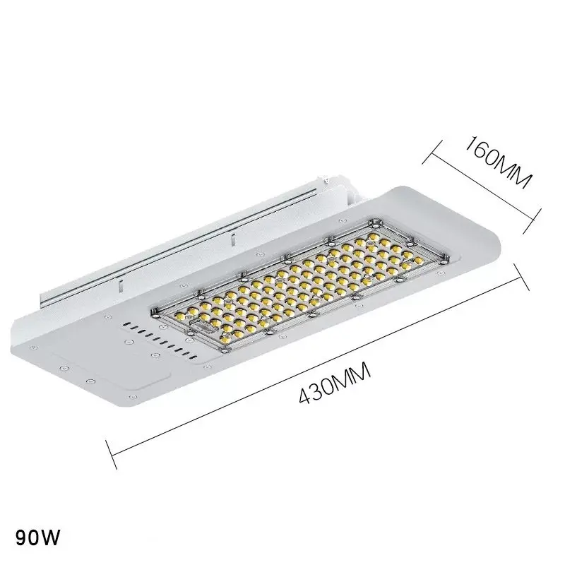 AC 30W40W60W светодиодный уличный свет Водонепроницаемый Открытый Ночной светильник парк площадь дорога отель мост тропинка свет украшение наружное освещение - Испускаемый цвет: 90W