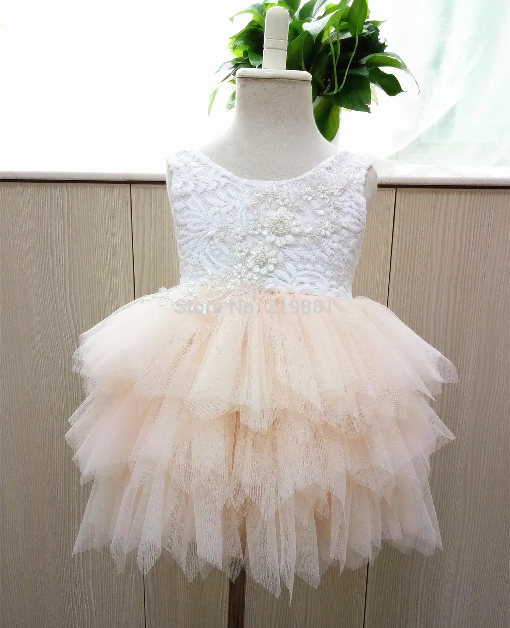 Retail 2017 Girl summer lace princess tutu dress , princess dress , summer dress girl , RM03