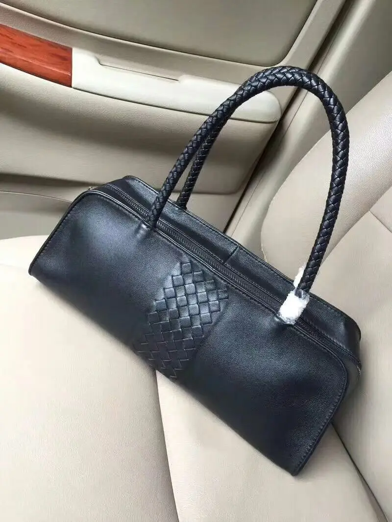

Luxury Brand Woman Genuine Leather Handbag Italian Small Sheepskin Hand-knitted Bags Top Quality Pigskin Inside Women Tote