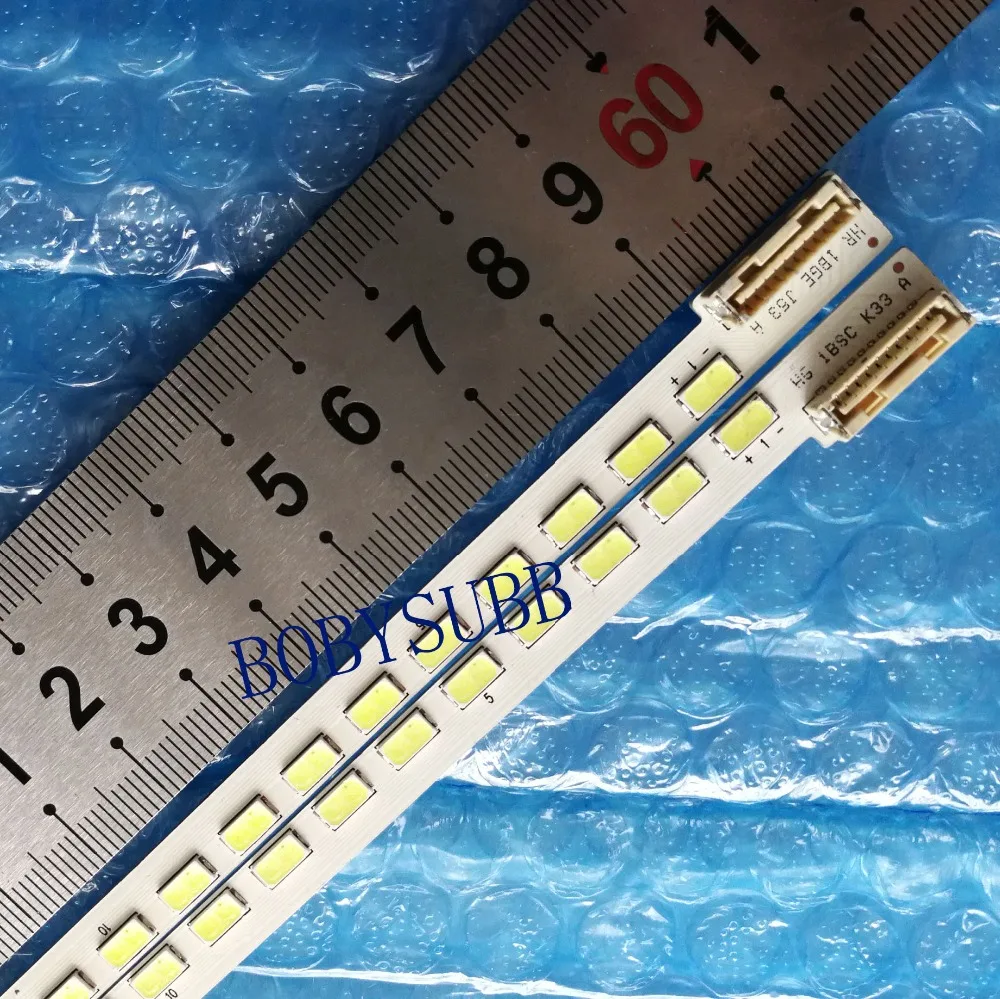 used Original 64 Leds 609mm Led Backlight Strip For 47" V6 Edge FHD REV1.0 L R 3660L-0369A 3660L-0369B 6920L-0089A 6920L-0089B