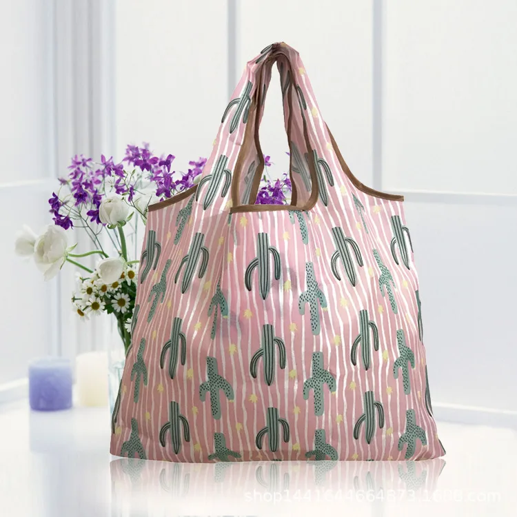 Большая Модная Складная многоразовая эко хозяйственная сумка для мороженого, сумка-тоут, складная сумка, сумки, Удобные вместительные сумки для хранения
