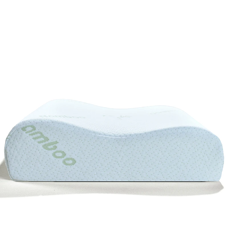 Новая Ортопедическая подушка для сна из бамбуковой пены памяти, медленное восстановление, подушка для ореиллера, Travesseiro Almohada, Шейная Подушка Kussens Poduszkap